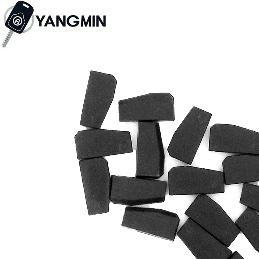YANGMIN Chip Kunci Mobil ID46 Chip Transponder Karbon untuk VW Kia Hyundai Ford Mazda Nissan Honda Peugeot Citroen