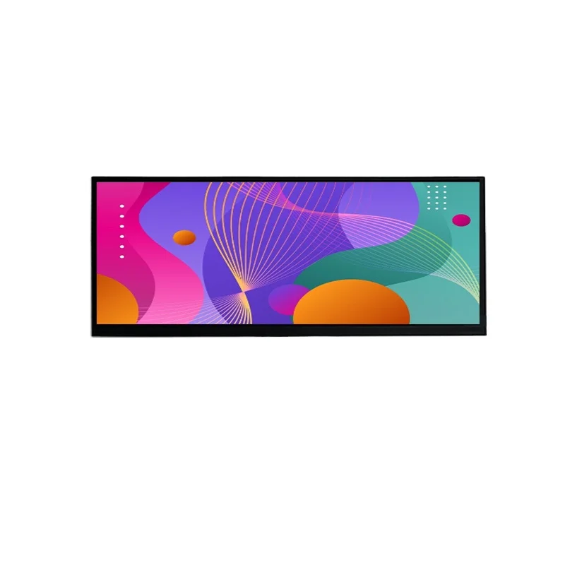 12.3 Inch TFT LCD Display 1920x720 IPS Glass Mini LED Backlight Wide Temperature LCD Modules for Industrial Automotive Screen