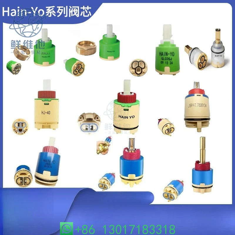 

DL02GJ 40mm Single Lever Faucet Cartridge Anti Leak Replacement for Kitchen Bathroom Tap