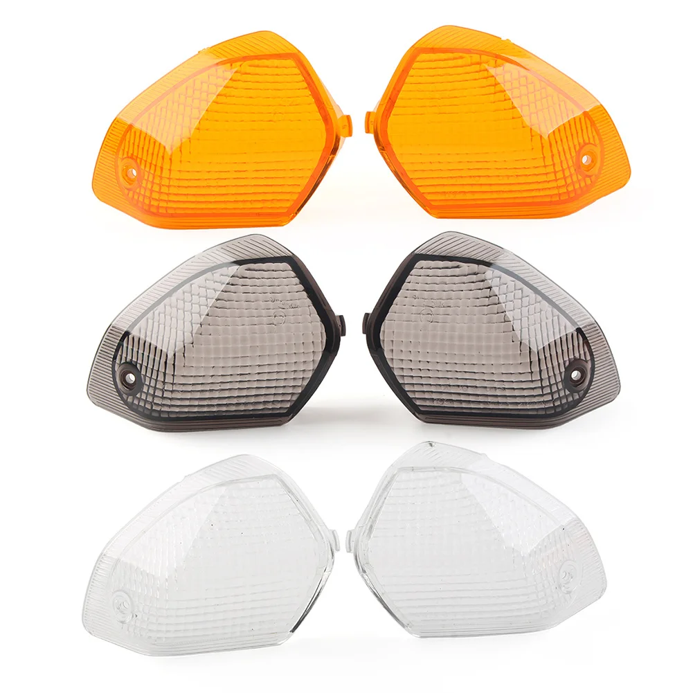 2x Motorbike Rear Turn Signal Light Indicator Lens For Kawasaki ZZR400 1993-2003 For ZZR 600 1993-2008