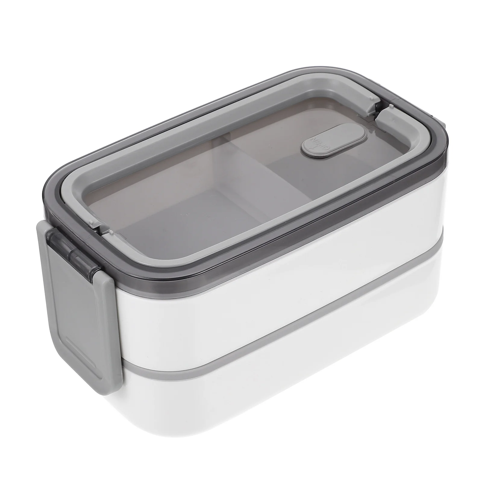 

1Set Double-Layer Bento Box Premium Material Leakproof Lunch Holder Portable Food Separation Box for Work Picnic