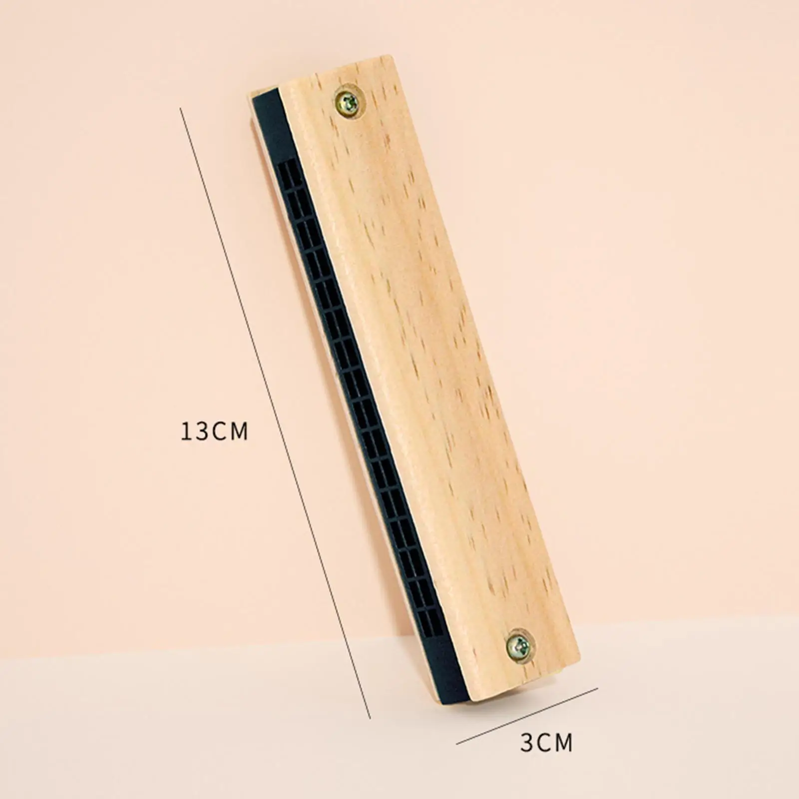 

Kids Harmonica 16 Hole Diatonic Harmonica Wooden Mouth Organ Harp Musical Instrument Toy for Professional Beginners Boys Girls