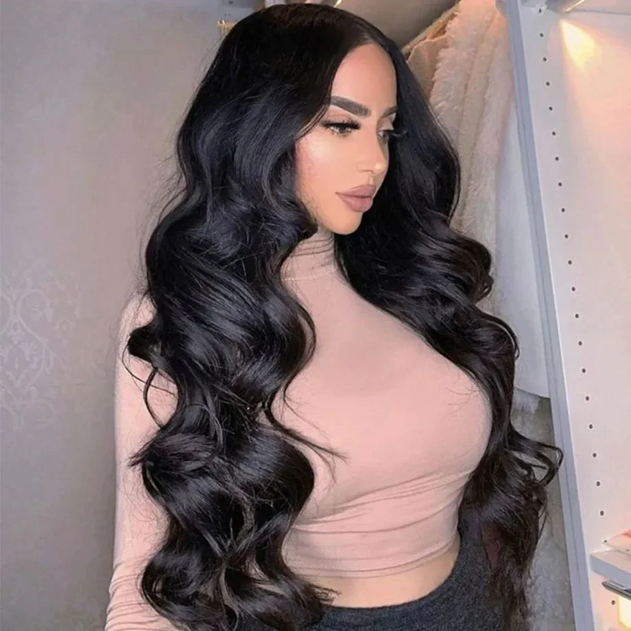 Körperwelle 5x5 Verschluss HD Lace Frontal Echthaarperücke 30 Zoll Lace Front Perücken günstig im Ausverkauf Kleberlose Perücke Bereit zum Tragen