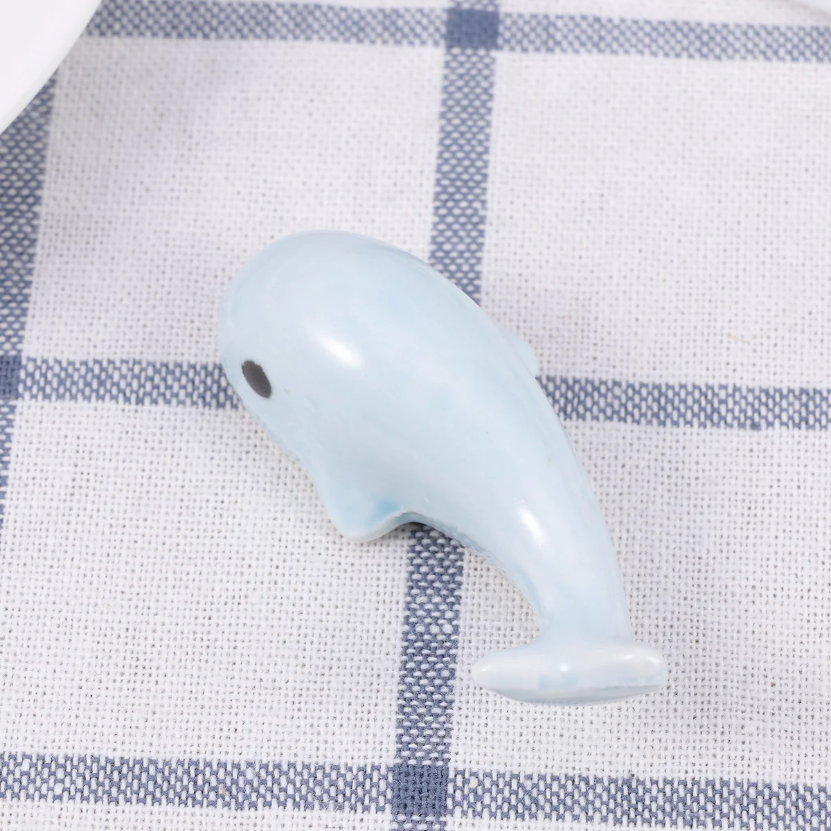 

6 Pcs Chopstick Tableware Supplies Blue Dolphin Chopsticks Rack Ceramic Rest Holder