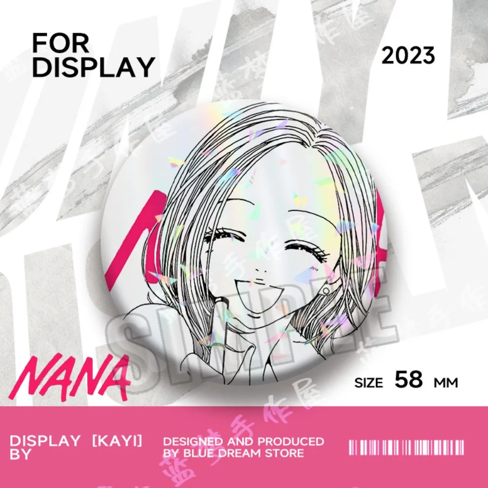 Anime Character  Nana Osaki Pins Peripheral Cosplay Badges for Fans Collection Bag Accessories Backpack Decorations Brooch Gifts view 6