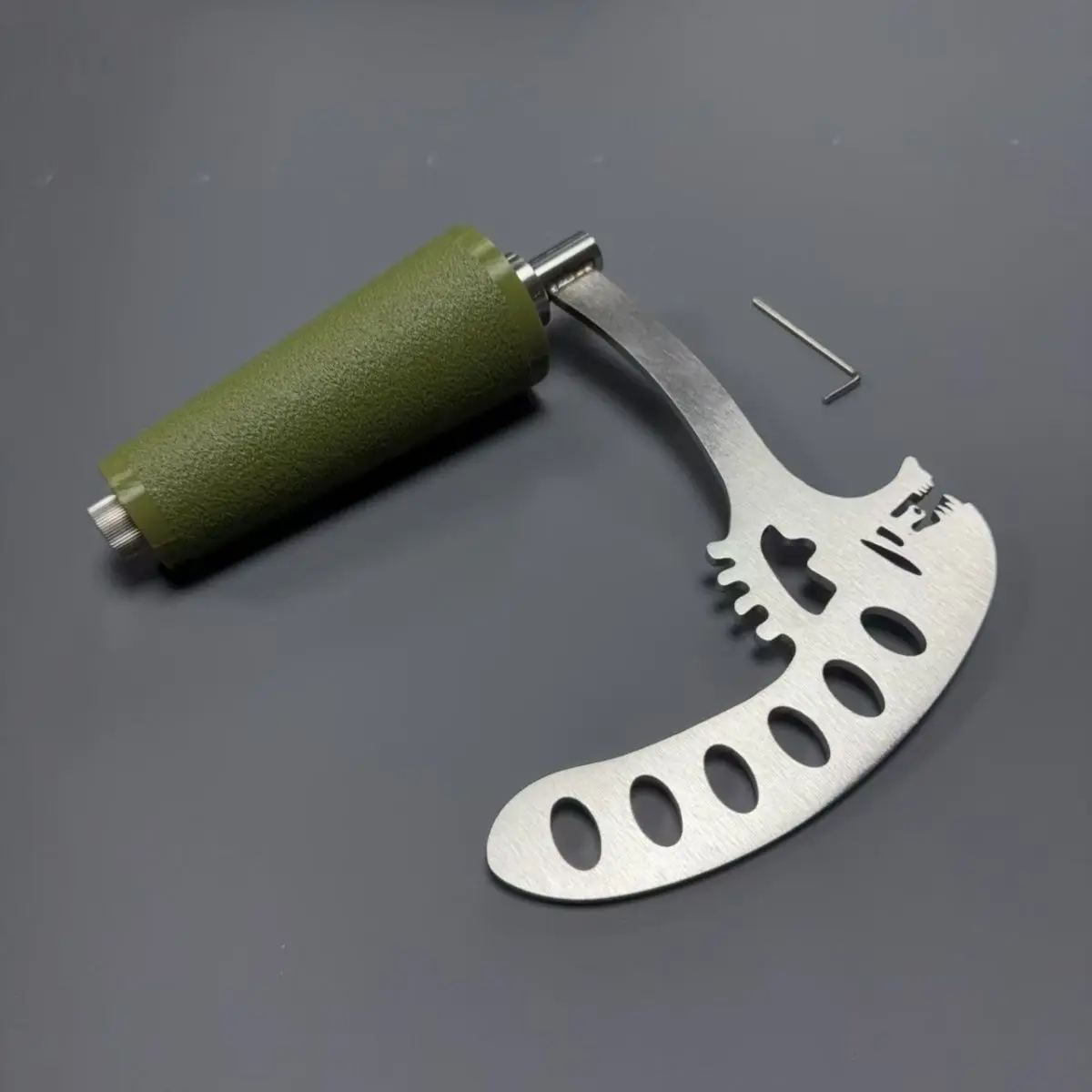 Kegel-Lager-L-Bar-Handgelenk- und Unterarmtrainer für Dreifinger-Lateralflexion – Tragbares Handfitnessgerät für Krafttraining und Sport