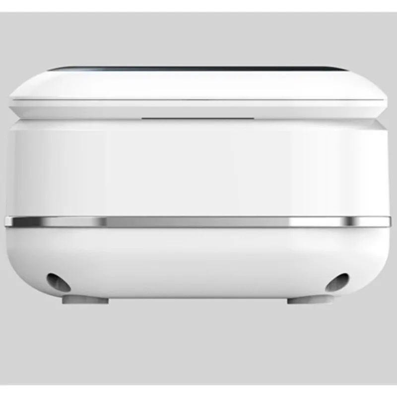 [NEW!A24P】 Mini Ultrasonic Denture Cleaner Remover Multi-Mode EU Plug-Digital Display Included