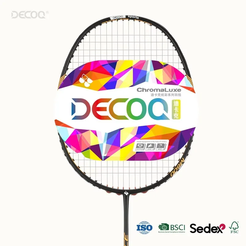 Advanced Model Carbon Fiber Badminton Racket High Quality Professional Durable High Performance Amateur Junior Training