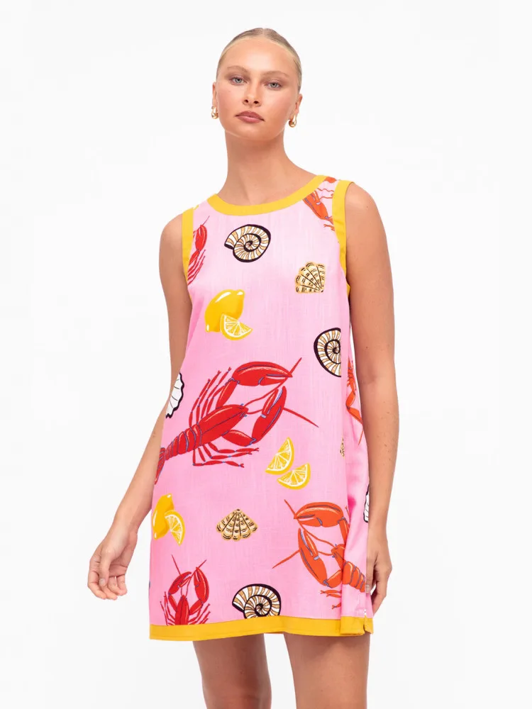 

2025 new fashion all-match vest round neck sleepveless linen WOMEN'S fashion dress C001