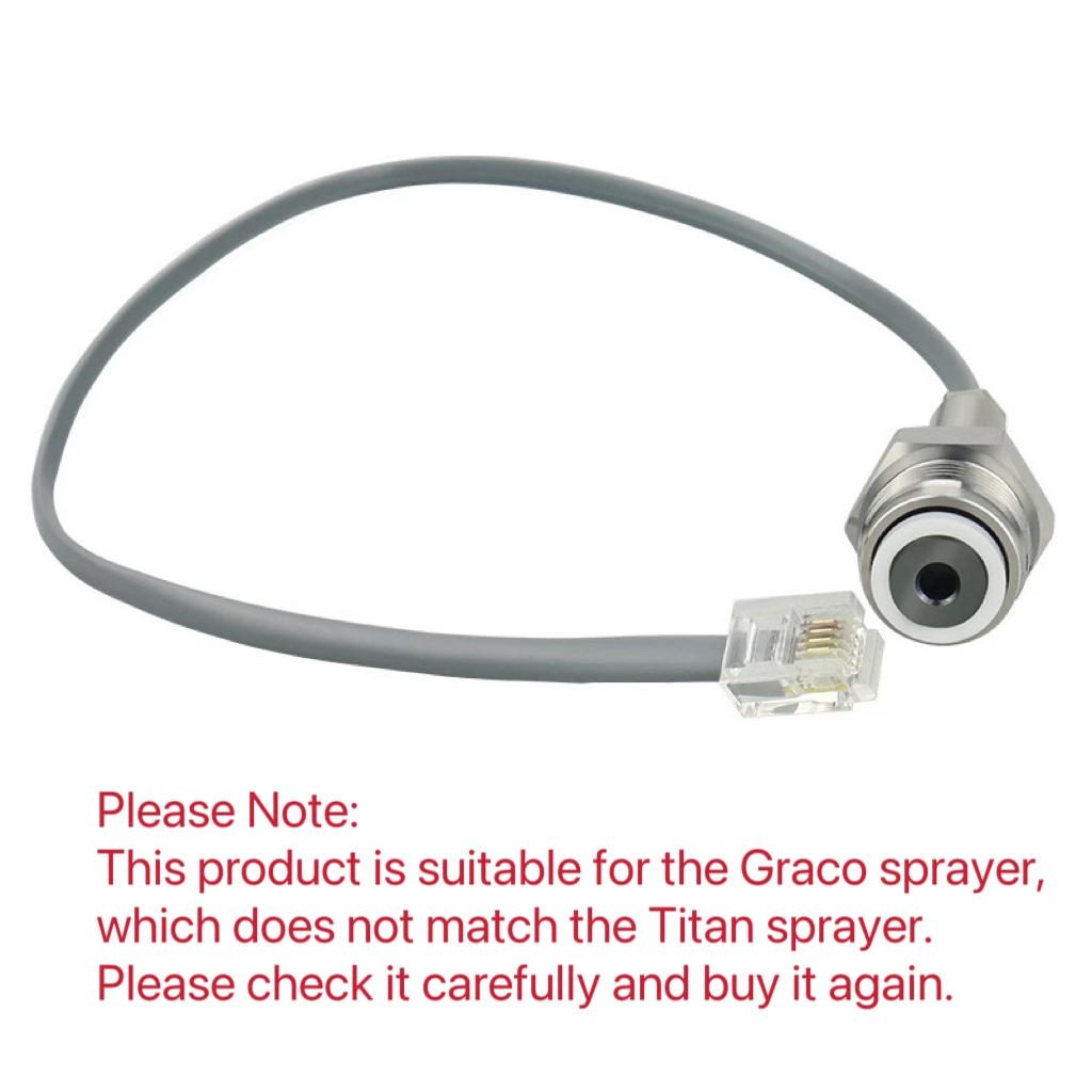 1 Set 243222 Airless Sprayer Pressure Transducer, for Graco Airless Paint Sprayers 190ES 390 395 490 495 595 3400