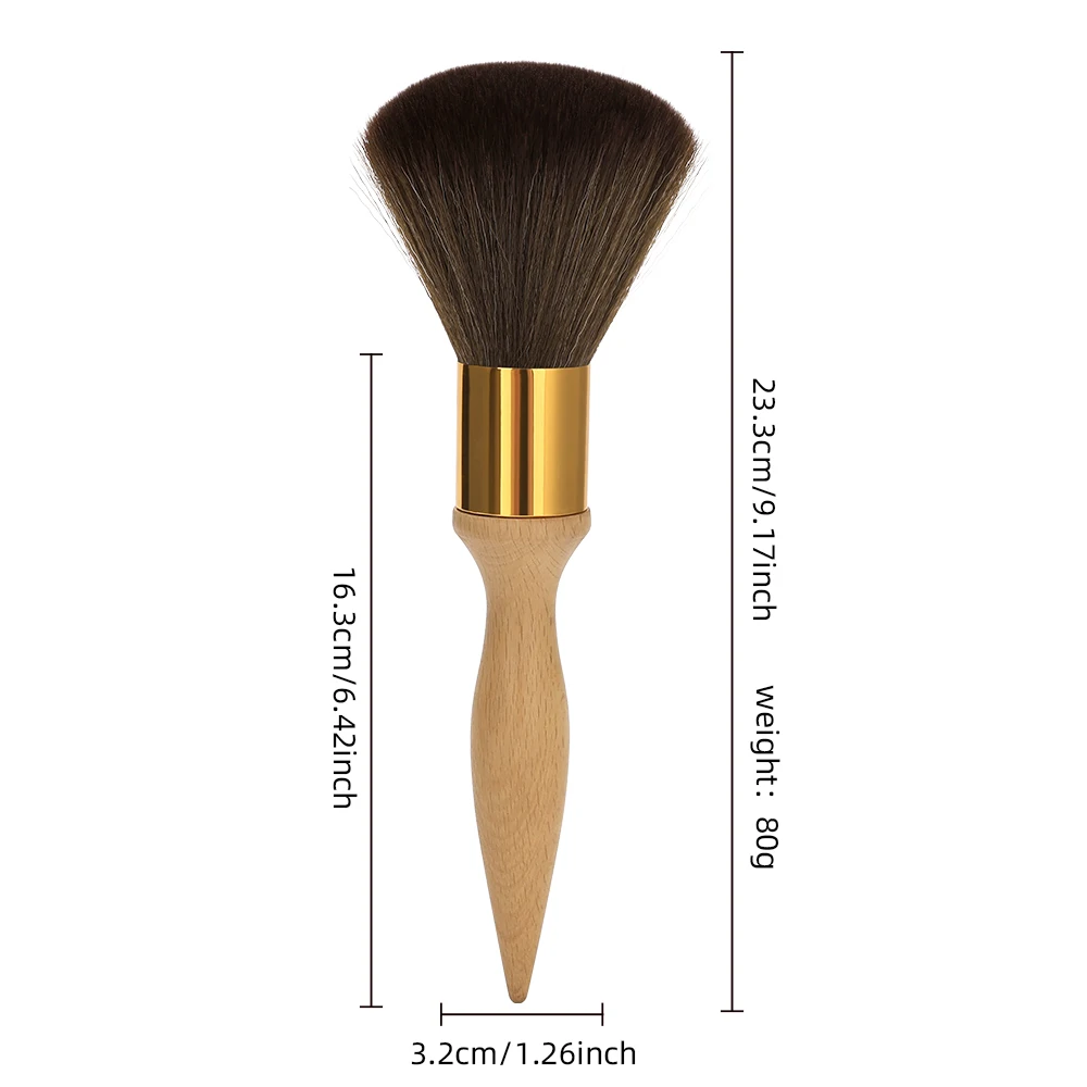 Professional Barber Duster Neck Face Brush