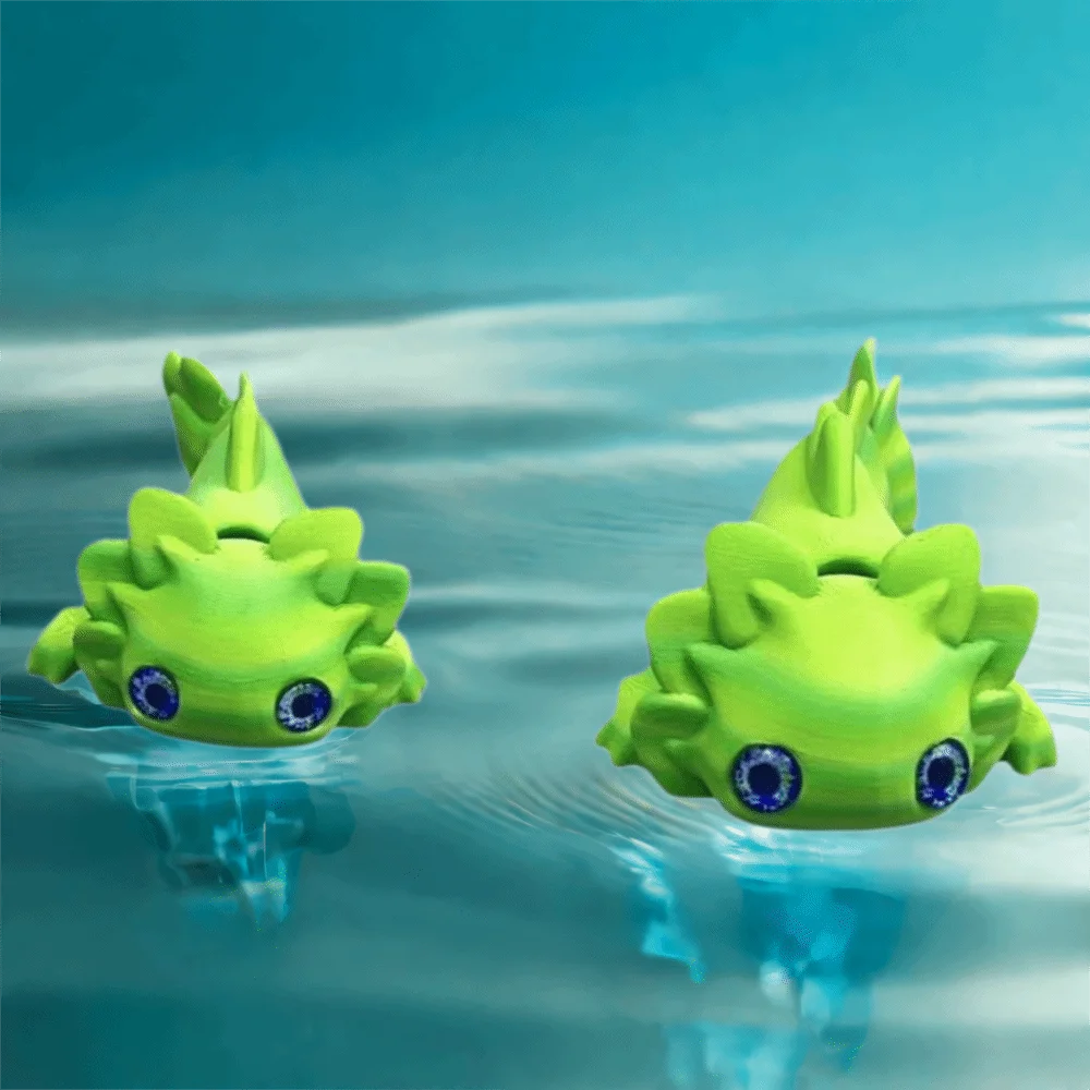 멀티 조인트 디자인 3D 프린팅 뉴트 피규어 시뮬레이션 눈 움직이는 부품 멀티 조인트 움직이는 피규어 사실적인 3D 프린팅