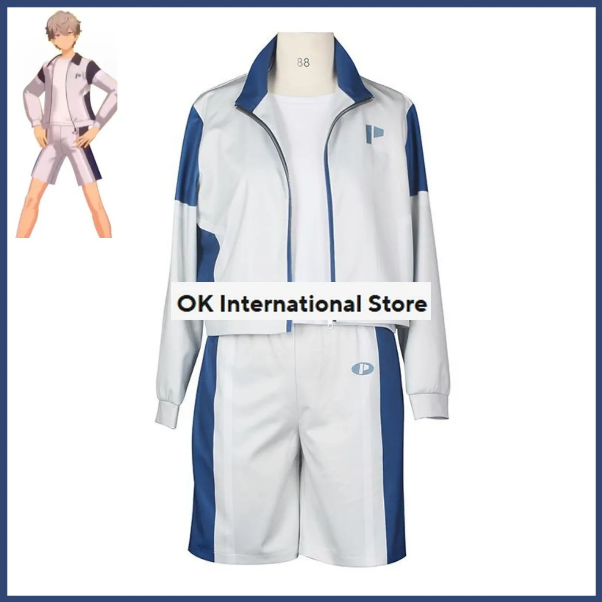 Game Es Music Tenshouin Eichi Isara Mao Yuuki Makoto Hidaka Hokuto Cosplay Costume ES2 Member Sportswear Man Woman Party Suit