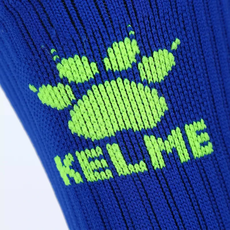 KELME Sports Socks Men\'s Silicone Anti-skid Football Socks Middle Tube Sweat Absorbing Towel Bottom Basketball Socks Male