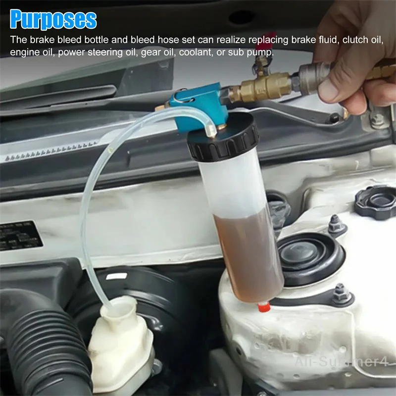 Alat Pengganti Oli Cairan Rem Mobil, Pembersih Oli Kopling Hidrolik, Peralatan Penguras dan Penggantian Oli untuk Sepeda Motor