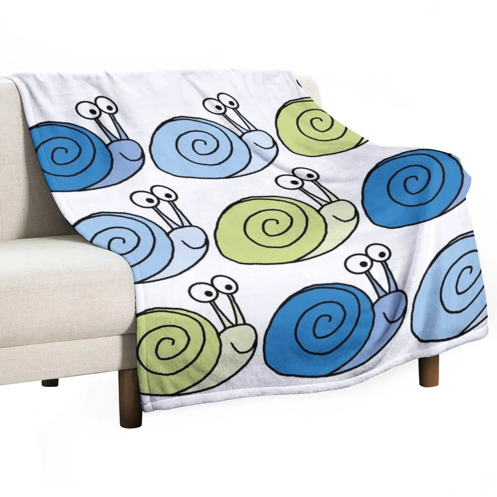 3 маленьких улитки, направление важнее скоростного броска одеяла, кровать, фланелевые декоративные кровати для пикника, одеяла