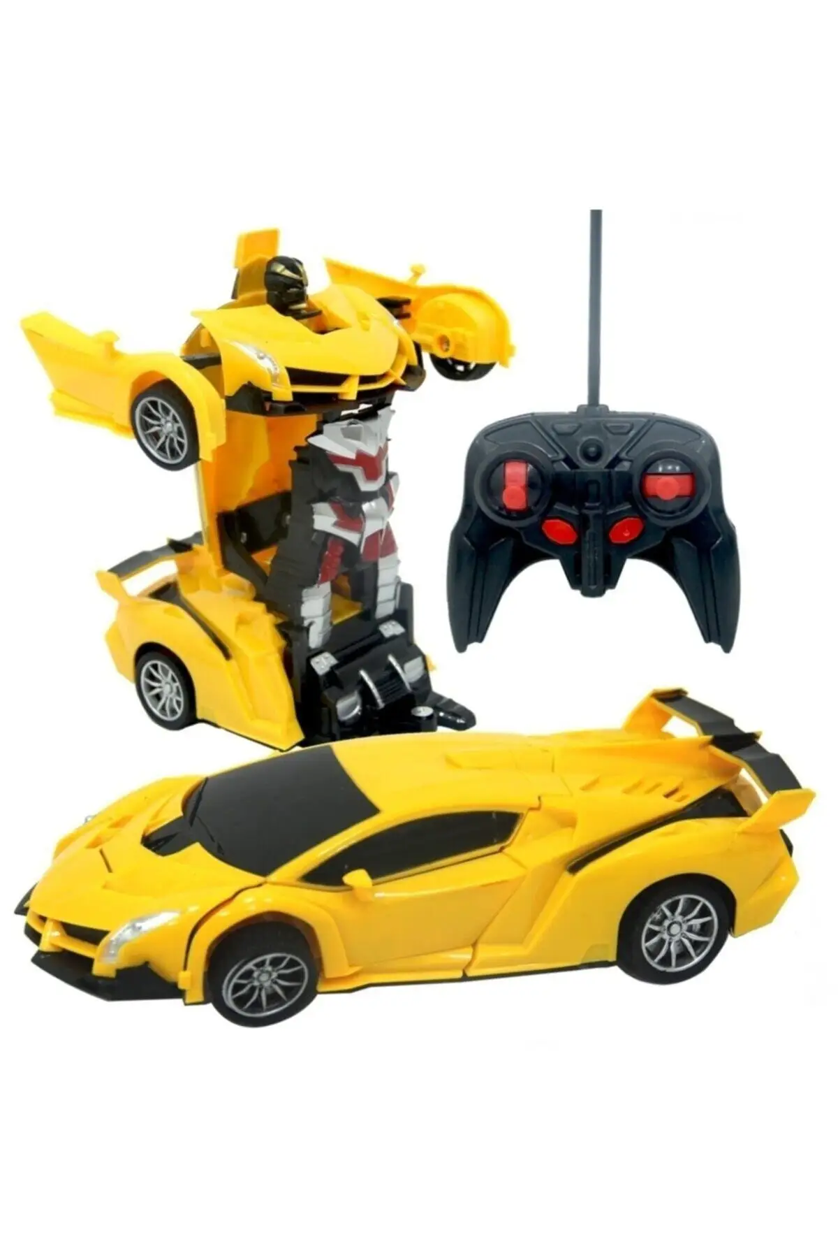 Remote Control Car Transforming into Robot Stylish Useful Tutorial Educational Multifunctional 2022 Trend Model