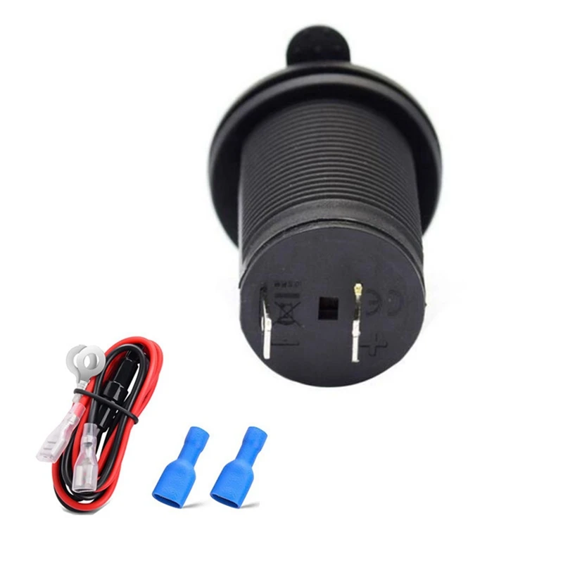 Car And Boat Modifier Power Socket Power Supply Female Socket Car Accessories Parts