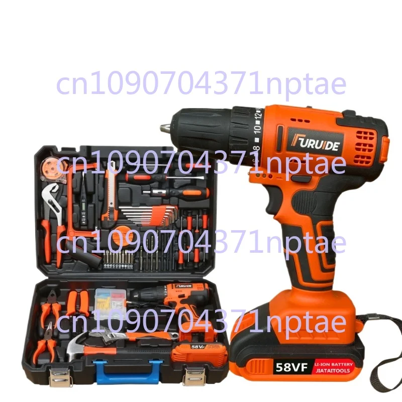 Brushless Charging Hand Drill Multi-function Electric Screwdriver Household Power Tool Set