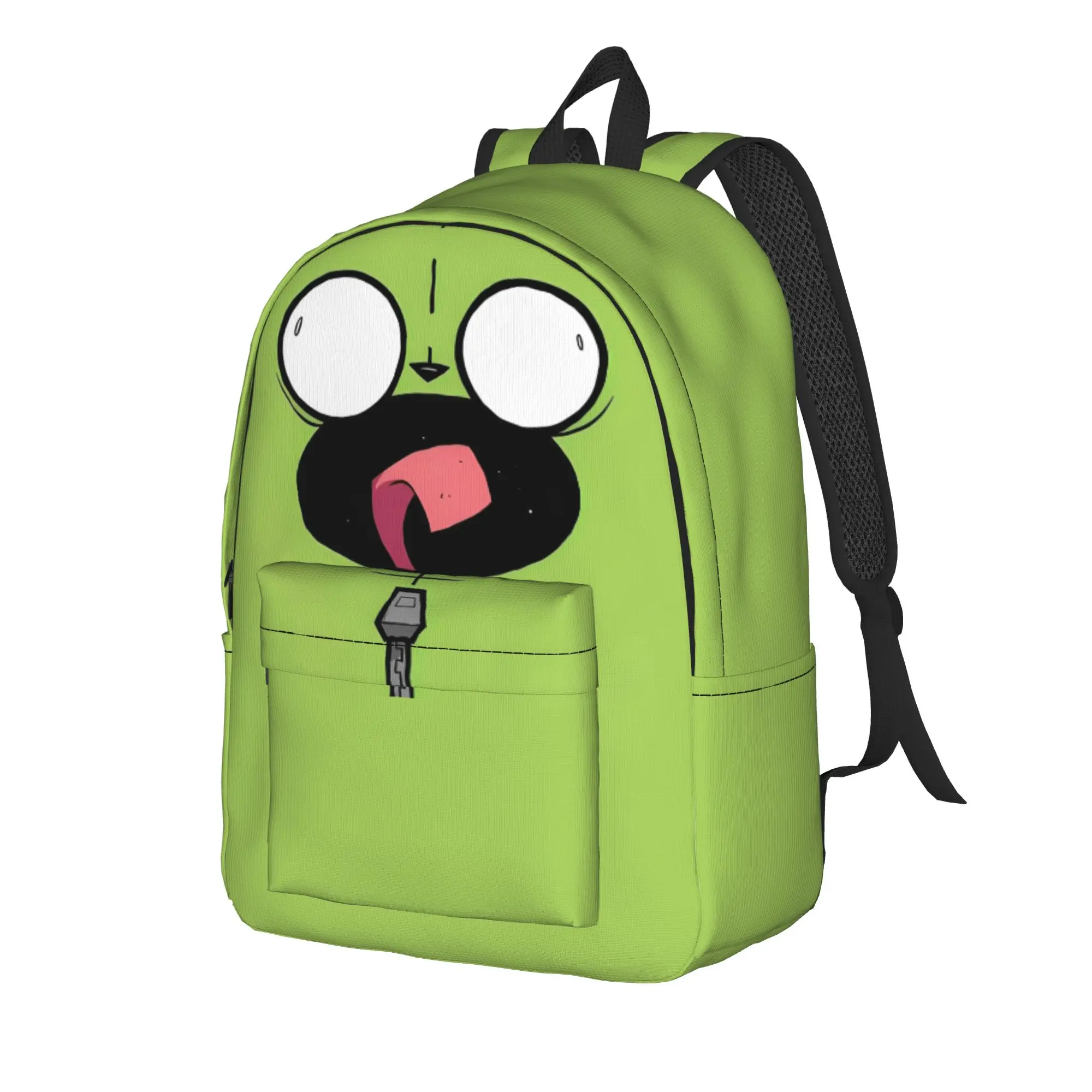 Invaders Zims Gir Face Backpack for Men Women Fashion Student Business Daypack Laptop Computer Canvas Bags Sports