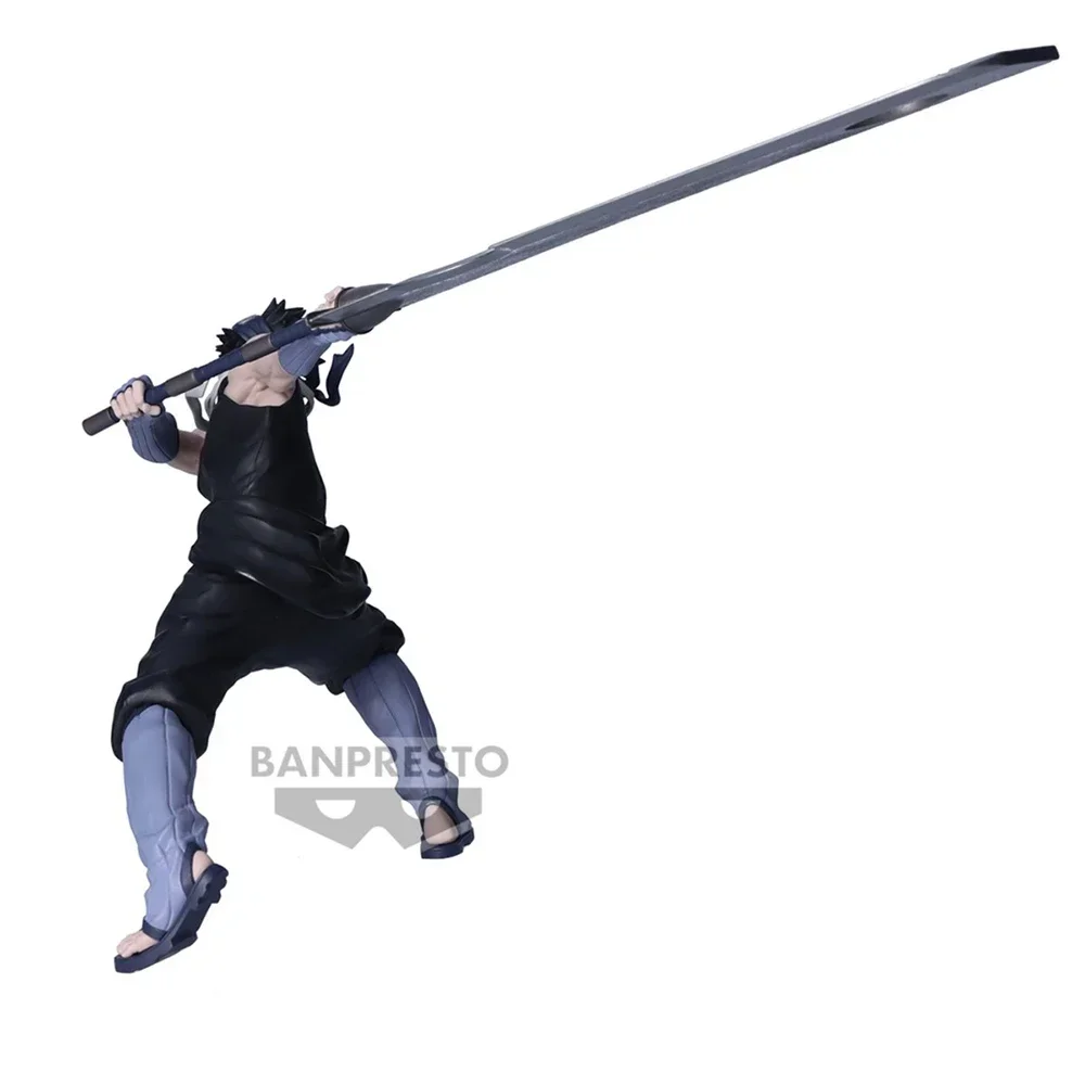 Original Bandai Vibration Stars Naruto Momochi Zabuza Kawaii Anime Action Collectible Ornament Model Toys Holiday Gifts 13cm