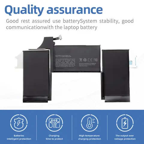 PINZHENG Laptopbatteri för Macbook Air 13'' A2337 A1932 A2179 A2681 15'' Pro A2141 A2941 14'' A2442 A2779 A2918 A2992 16'' A2485 8 best sales 1932 - №7