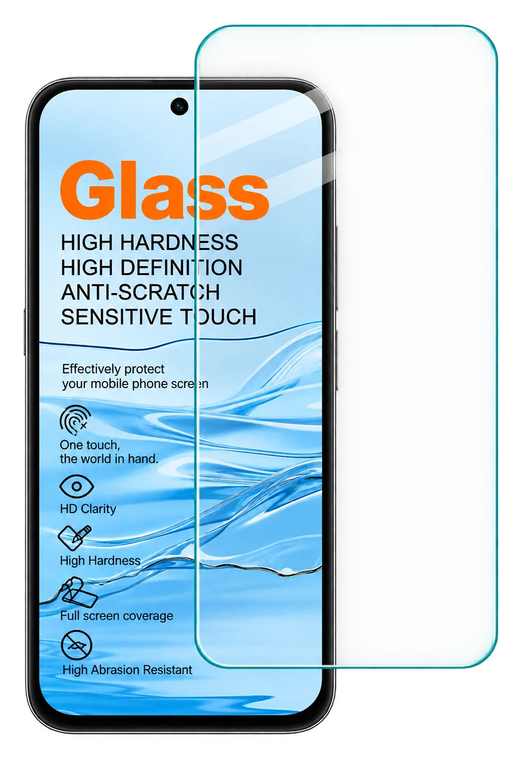 Tempered Glass For Nothing Phone 4b Phone4b 5G Support Fingerprint Protector Film Anti Oil FM0001