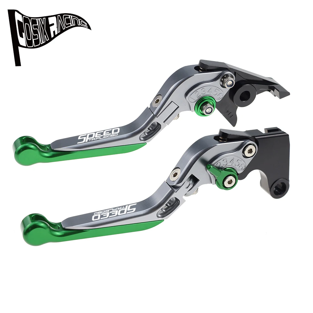 Fit For SPEED TRIPLE 1050 2016-2022 SPEEDTRIPLE 1050 S Folding Extendable Brake Clutch Levers Motorcycle CNC Accessories Parts
