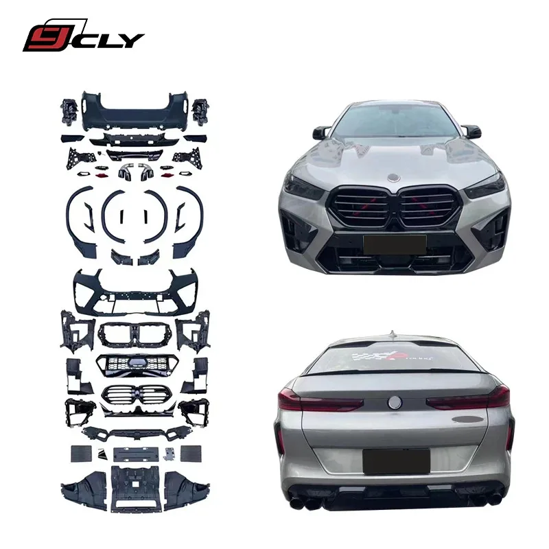 

Комплект кузова X6M 1:1 для 2024+ X6 G06 LCI | Расширители крыльев + диффузор + выпуск | Обновление стиля F96 | Ограниченное время предложение!