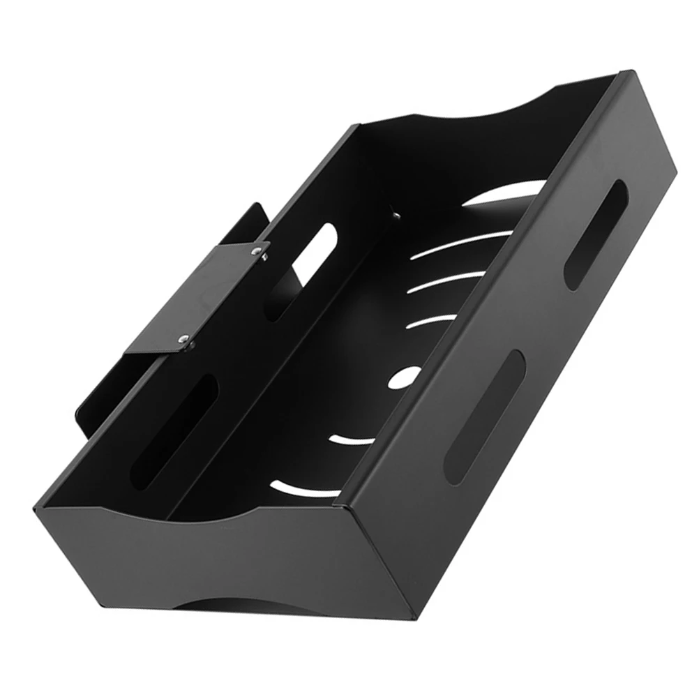 

Carbon Steel Pull Basket Sink Organizer Shelf Storage Bathroom Under Cabinet Rack Home Supplies Large Storage Small Space Easy