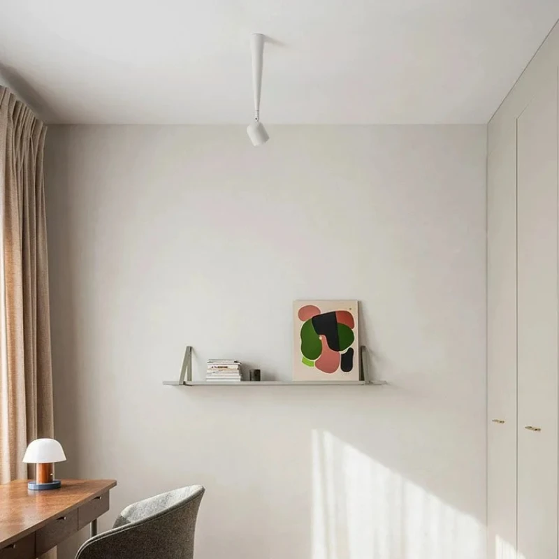 Reflektory LED Natynkowe Regulowane Kąt Podświetlenia Lampa Sufitowa Długa Rura Aluminiowa do Domu Salonu Obraz