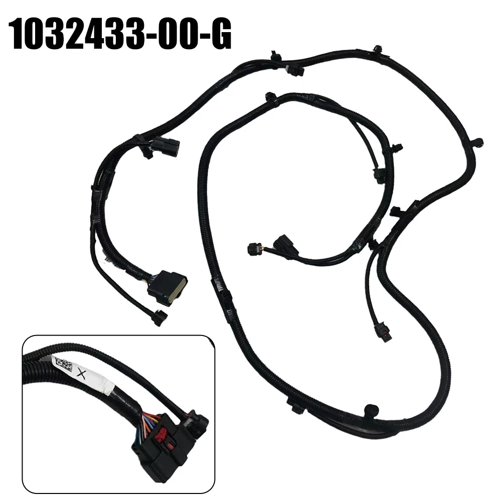 

Front Bumper Parking Wiring Harness For Tesla Model X 2016-2019 1032433-00-G Black Bumper Parking Wiring