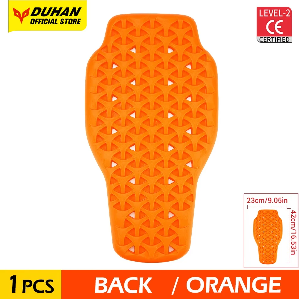

New Motorcycle Armor Protective Level 2 Protection Gear Inserts Impact Protection Pads For Jacket And Pants Gear For Road Riding
