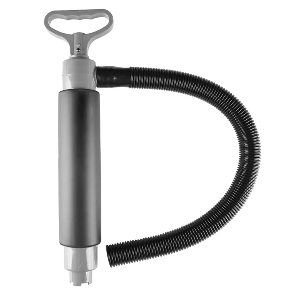 

Manual Bilge Pump Portable Kayak Canoe Pump with Flexible Hose for Emergency Drainage Small Boats No Battery Needed PE Material