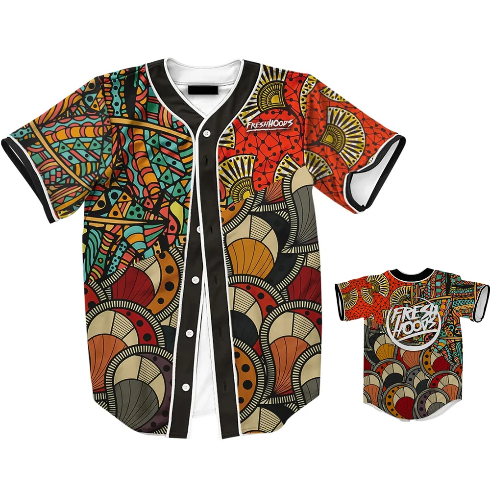 Camiseta de béisbol Hawaiana de manga corta para playa, camisa de estilo Retro británico que absorbe el sudor, estilo de vacaciones, MB27