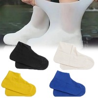 Rain Boots Cover Waterproof Reusable Anti Slip Rain Boots and Waterproof Shoe Covers Neutral Sports Shoe Cover Outdoor Rainy Day