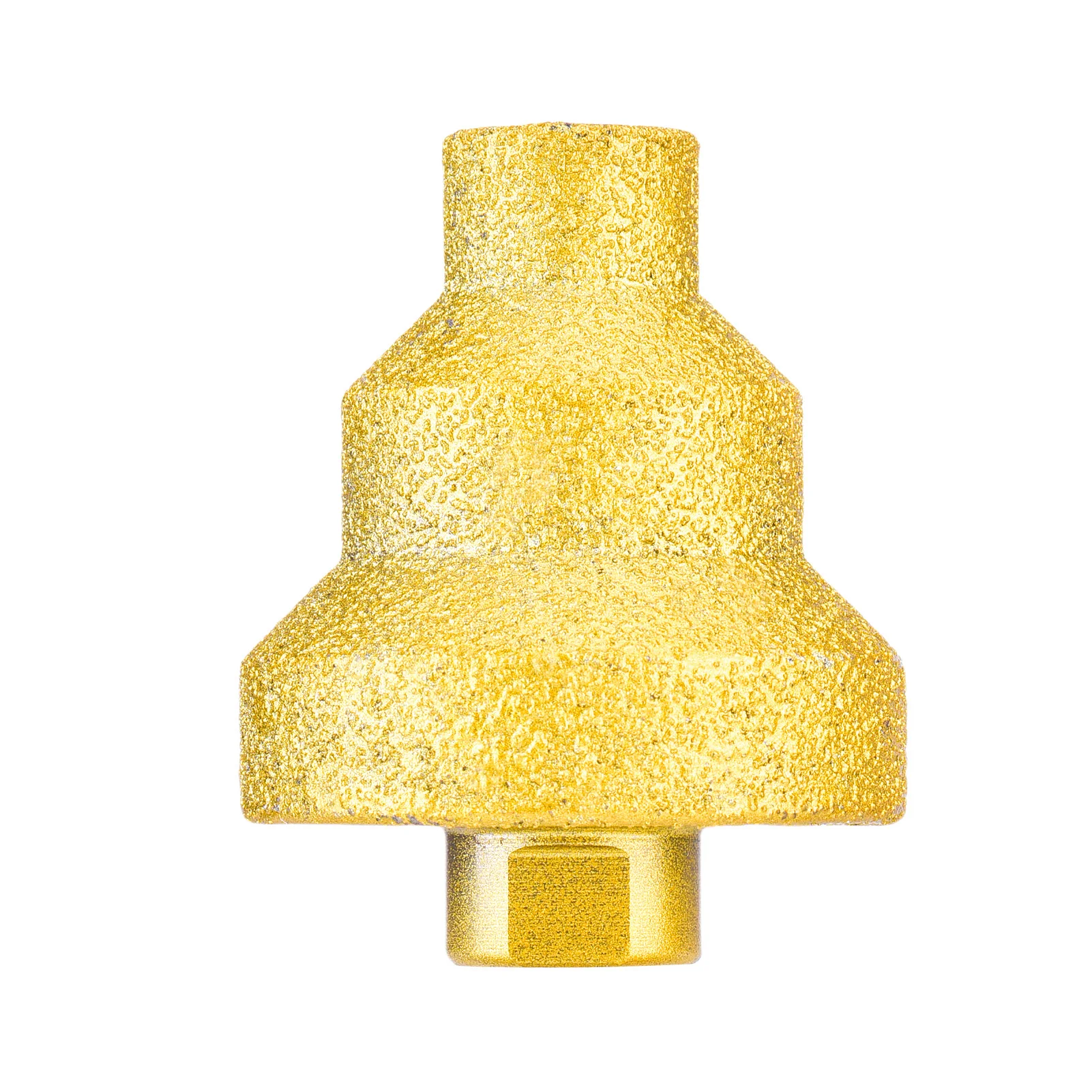 Punta da trapano, design a pagoda a gradini 3 in 1 (20/35/50 mm), apri foro brasato multistrato per piastrelle, marmo, granito, Con