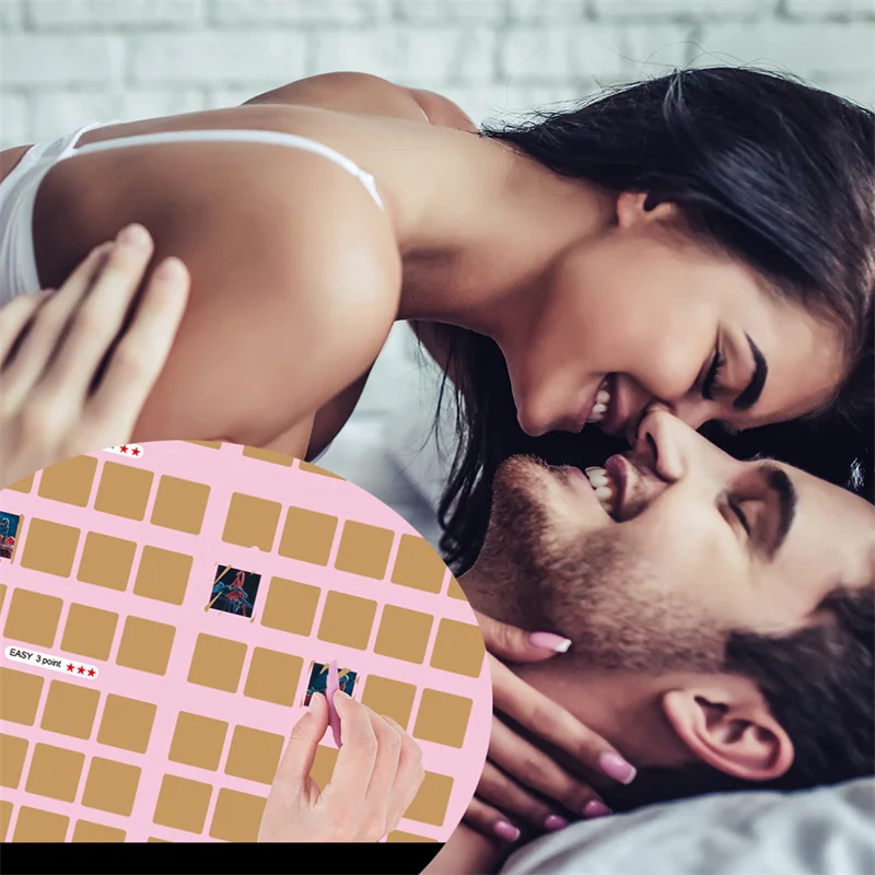 Póster de Pose sexual para parejas, juegos de amor, regalo para el Día de San Valentín, novedad de 100