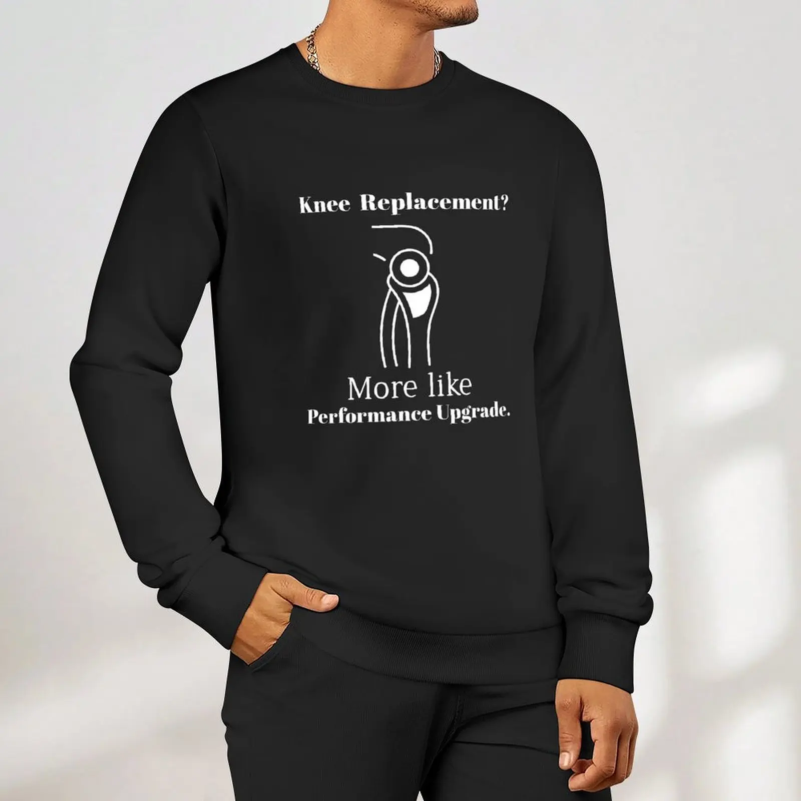 knee replacement surgery man or woman Osteoarthritis arthroplasty Post surgery gifts for her or him, Funny Post Knee Su Pullover