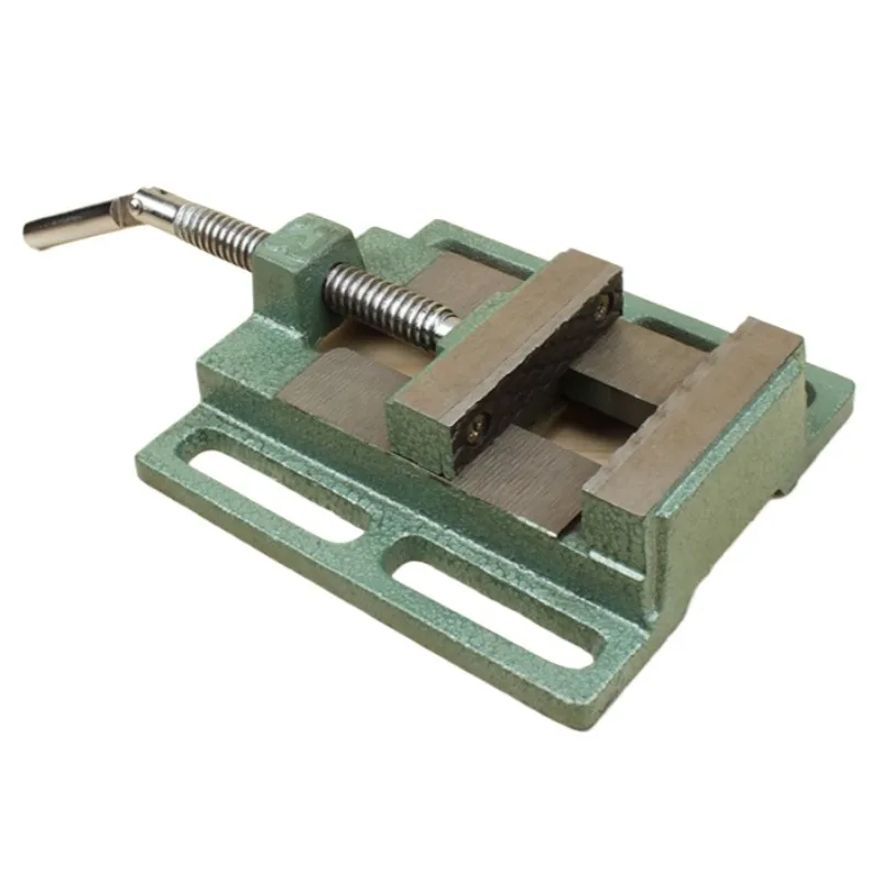 3/4 Inch Flat Jaw Bench Clamp Vice Milling Drilling Machine Fixed Workholding Tool Professional Metal Processing Workshop Tool