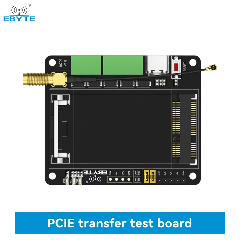 PCIE Transfer Test Board 230/433/470MHz PCIE Interface LoRa Spread Spectrum EBYTE E15-PCIE-T1 RS485/RS232/USB