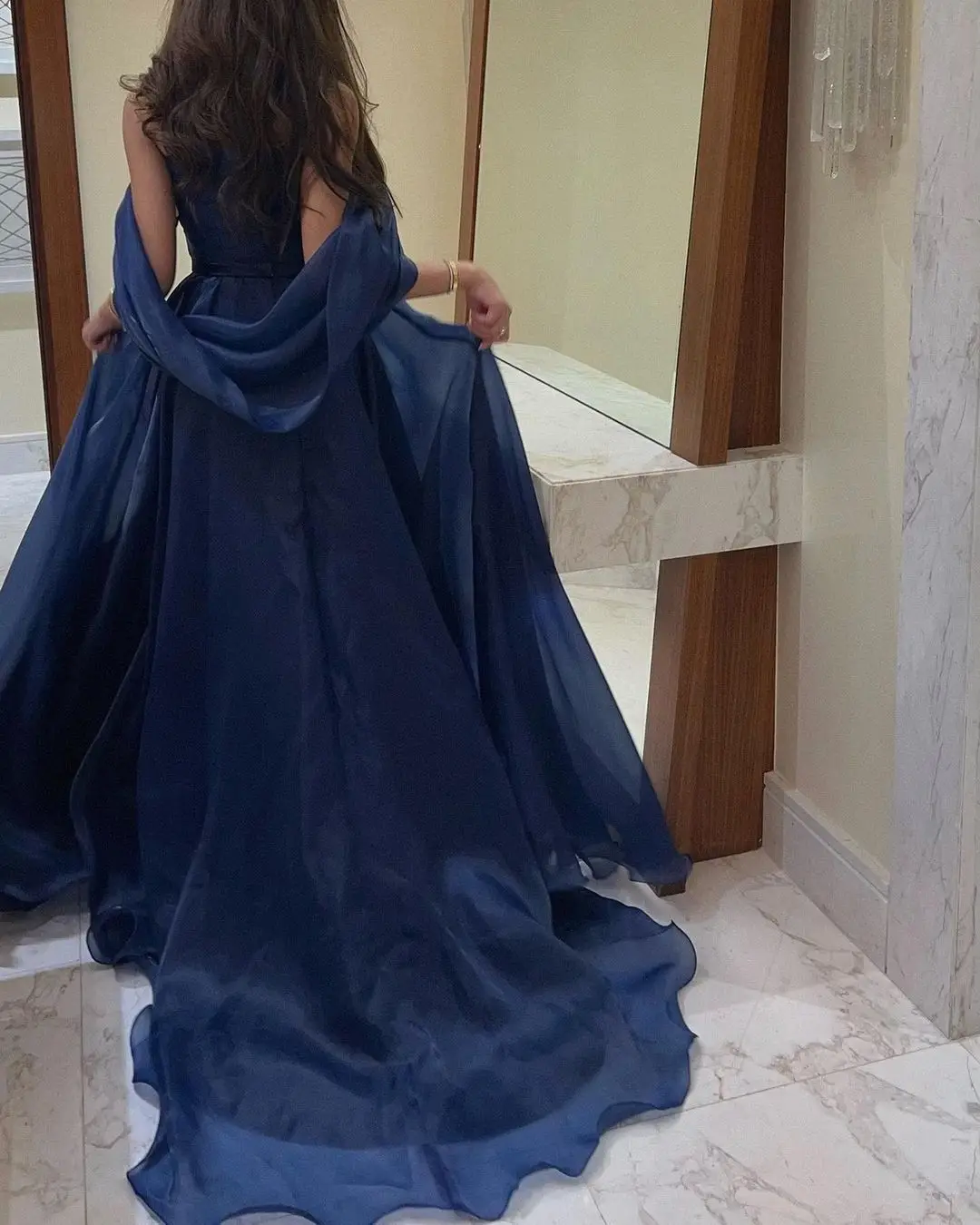 Customized  High Quality Exquisite Strapless A-line Draped Tulle Formal Occasion Gown Robe De Soiree Dubai Luxe ドレス שמלת נשף