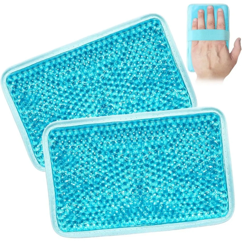 Reusable Gel Ice Pack with Strap - Cold Therapy for Pain, Swelling, and Injuries in Various Body Parts