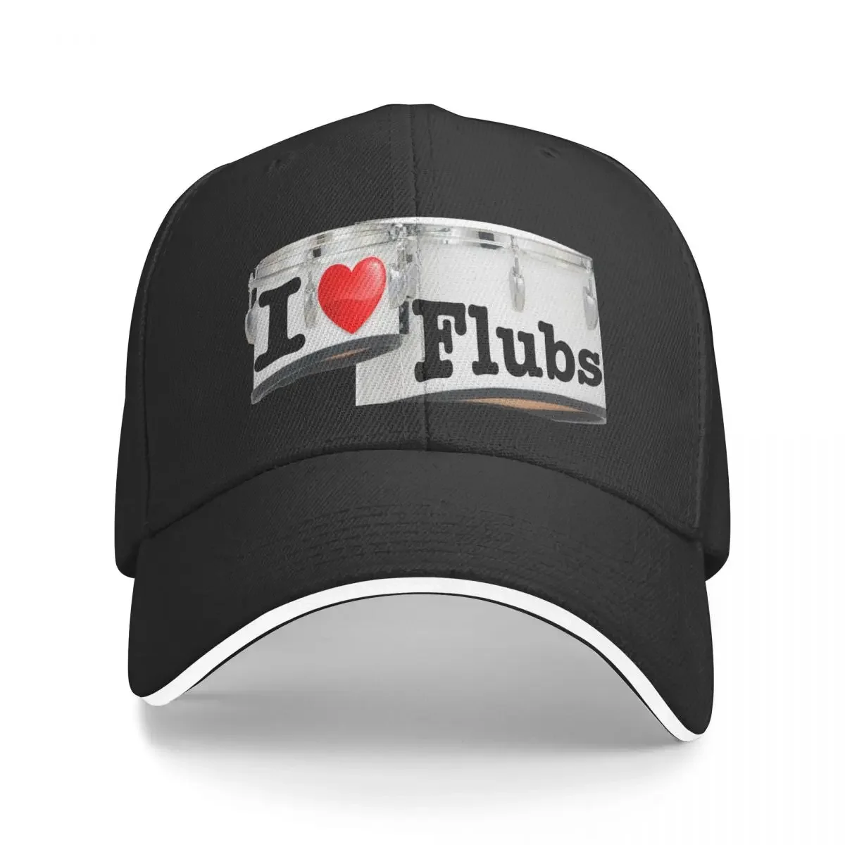 I Heart Flubs Baseball Cap Sun Hat New In The Hat Big Size Hat Men Caps Women'S