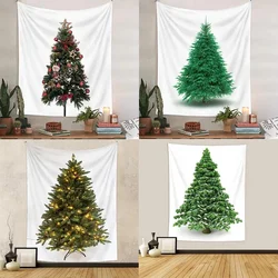 Christmas Tree Decoration Pattern Living Room Interior Home Wall Tapestry