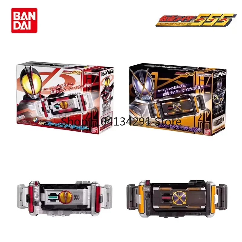 

Bandai натуральная аниме-фигурка DX Kamen Riderr в маске Rider Faiz Kaixa Driver, экшн-игрушки для детей, Рождественский подарок, Коллекционная модель