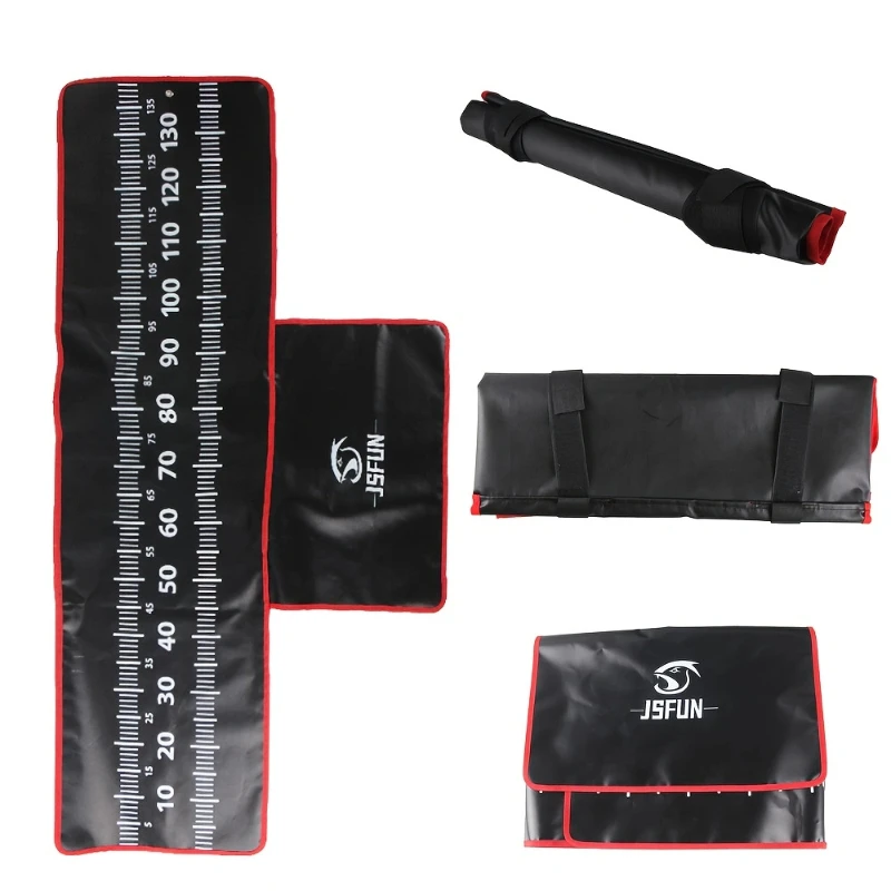

Hot Selling Fishing Travel Unhooking Mat With Tape Measure For Predator Fishing Unhooking Mat Accessories