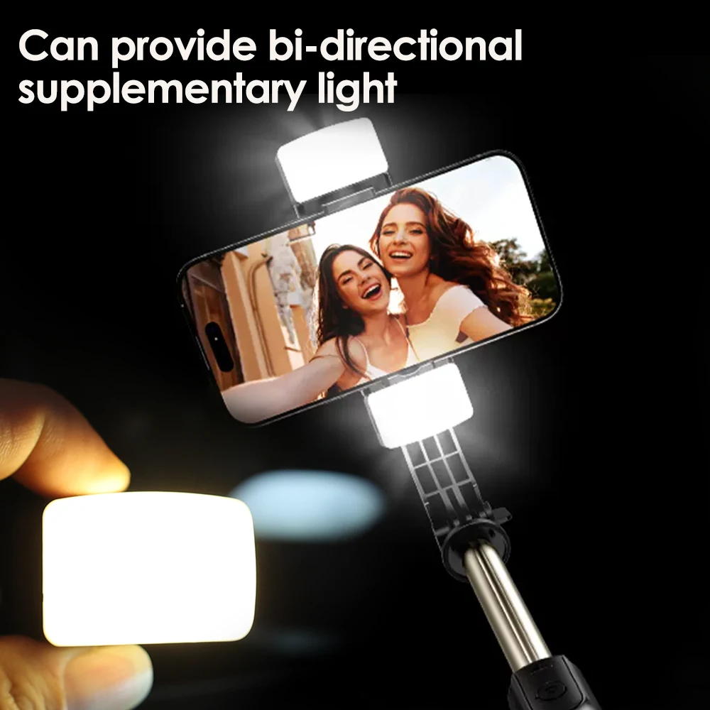 New Magnetic Mini Fill Light Multifunctional Six Levels LED Video Selfie Lights Rechargeable Magnetic Pocket Fill Lamps