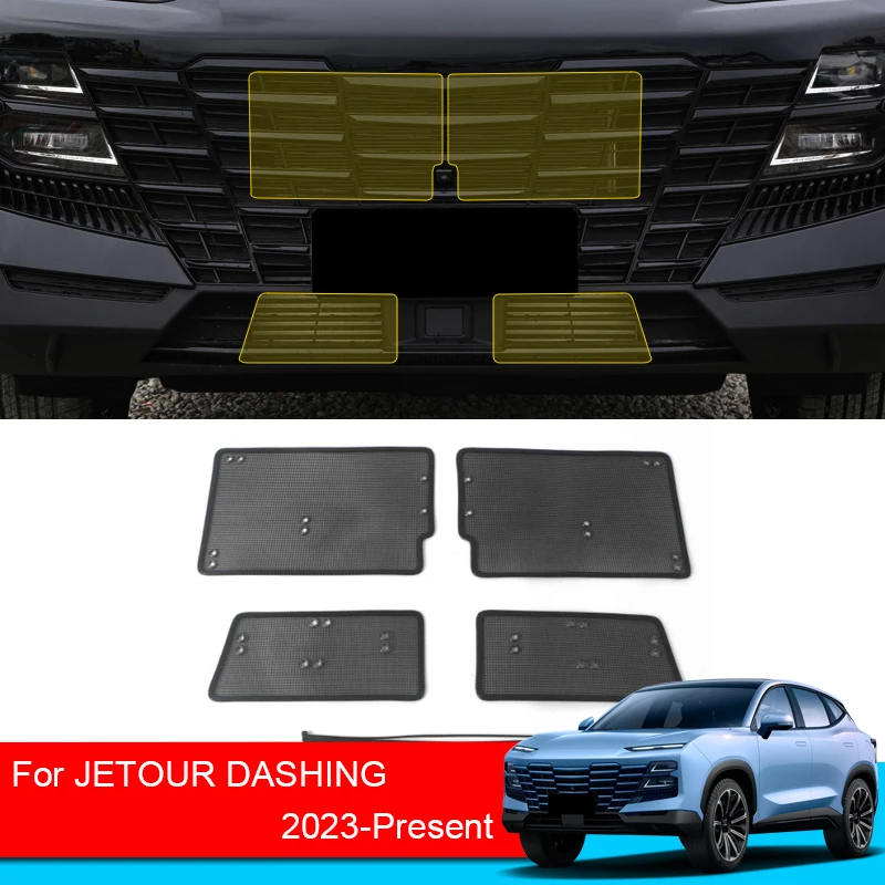 

Car Insect-proof Air Inlet Protection Cover Airin Insert Net Vent Racing Grill Filter For Jetour DASHING 2023-2025 Accessory