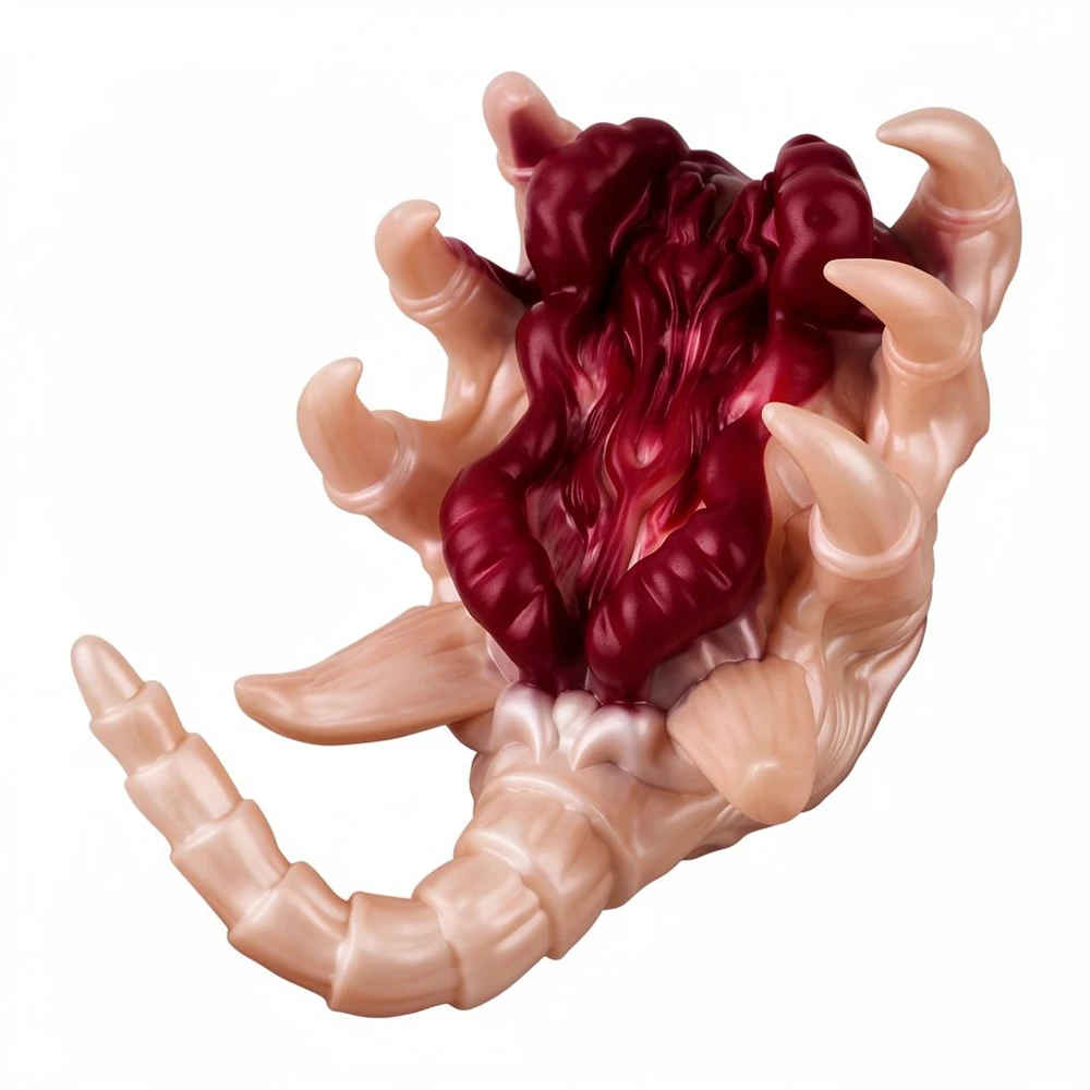 Facehugger Alien Male Masturbator Parasite Creature Silicone Pocket Pussy Tight Vagina Sex Toys for Adult Men Fantasy Stroker
